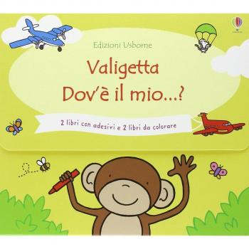 Dov'è il mio...? 2 libri con adesivi e 2 libri da colorare. Ediz. illustrata