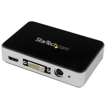 Startech Capturadora De Video Usb 3.0 A Hdmi, Dvi, Vga Y Componentes Grabador Video Hd 1080p 60fps