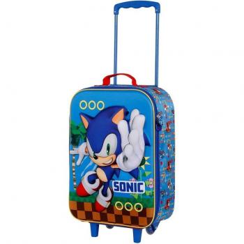 Maleta trolley 3D Faster Sonic the Hedgehog