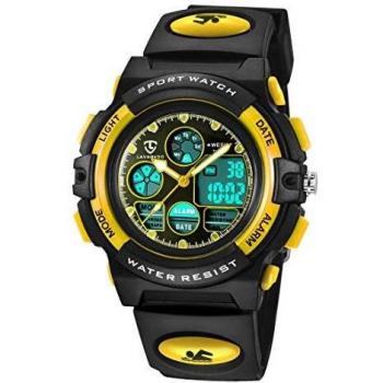Reloj Digital Deportivo Infantil Amarillo