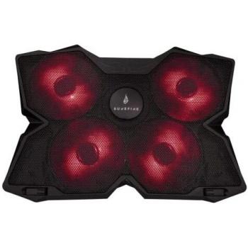 SUREFIRE Bora Gaming Pad Di Raffreddamento Per Laptop, Rosso