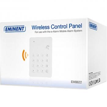 Eminent EM8610 Tastiera Remota Wireless per Sistema di Allarme, Bianco