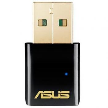 Adattatore USB ASUS AC51 Dual Band AC600 433 Mbps + 150 Mbps