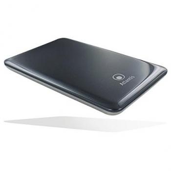 Atlantis Storage Deluxe 3.0 Box Esterno per Hard Disk, Grigio/Blu Lucido