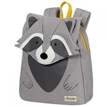Samsonite Happy Sammies, Mochila Infantil Unisex Niños, Gris (raccoon Remy), 28 Cm