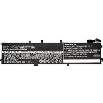 CoreParts MBXDE-BA0090 Batteria per Laptop