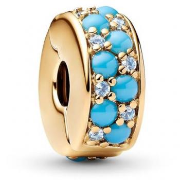 Charm de Clip Turquesa Pandora
