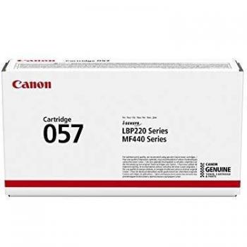 Canon Cartuccia 057 TONER NERO, Rendimento 3100 Pagine, Imballo in cartone