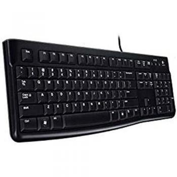 Logitech K120 Cable Business Keyboard for Windows/Linux, Czech-Slovak QWERTY Layout, Black