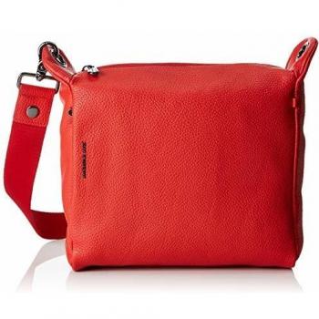 Mandarina Duck MELLOW LEATHER P10FZT52, Bolso Bandolera, Mujer, Rojo (Lacquer), 26x24x10