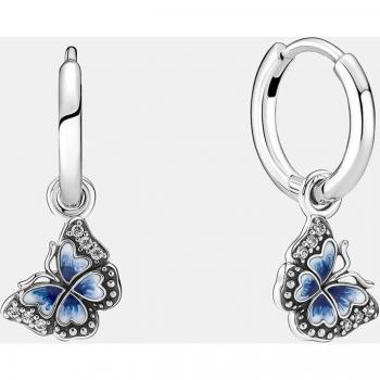 Pendientes Pandora Mariposa Azul 290778C01