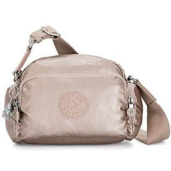 Kipling JENERA Bandolera, Mujeres, Metallic Glow O (Beige), S