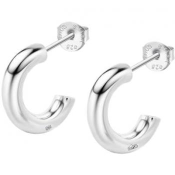 Pendientes de Plata Lotus Silver Hoops LP3854-4/2