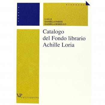 Catalogo del Fondo librario Achille Loria