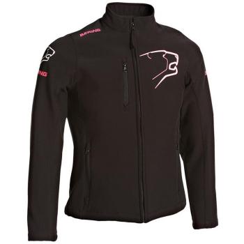 Bering Chaqueta Softshell Negra con Detalle Fucsía 2016 para Mujer