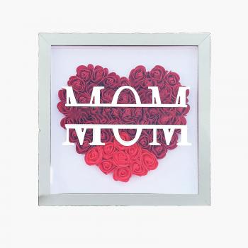 Arte Floral en Sombra para el Día de las Madres