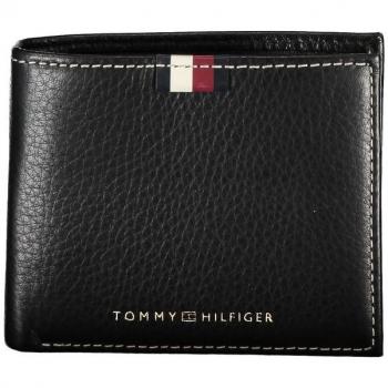 Cartera pequeña Premium de piel Tommy Hilfiger para hombre