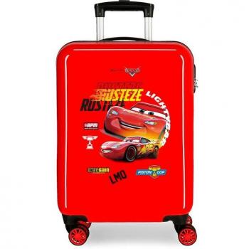 Joumma Bags. Maleta de Cabina Rígida 55cm Cars Rusteze Lightyear Rojo