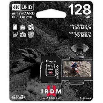 MicroSD Card UHS I U3 da 64 GB + adapter (confezione al dettaglio blister)