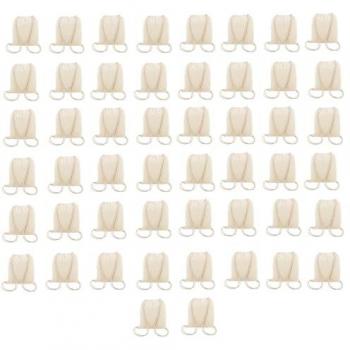 Mochila de algodón personalizable 39x35 cm