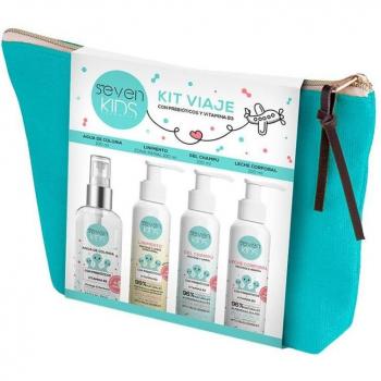 Seven Kids Kit de Viaje Neceser Mini Tallas 100 ml 4 Piezas