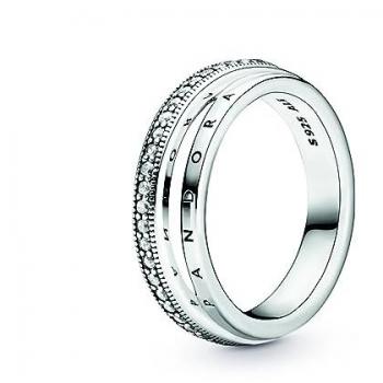 Anillo Pandora Sterling Silver con Logo 199040C01