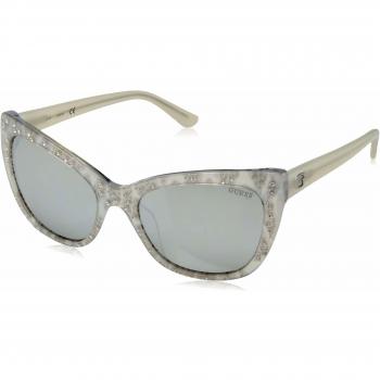 Gafas de sol Guess GU7438 C54 24C (white/other / smoke mirror)
