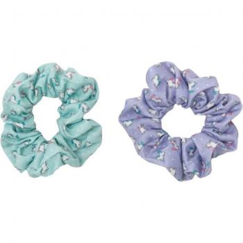 SET DE DOS COLETEROS SCHUNCHIE PARA TUS RECOGIDOS UNICORNIO