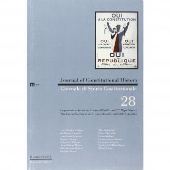 Giornale di storia costituzionale. Ediz. italiana e inglese (Vol. 28)