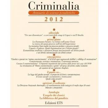 Criminalia. Annuario di scienze penalistiche (2012) (Vol. 7)