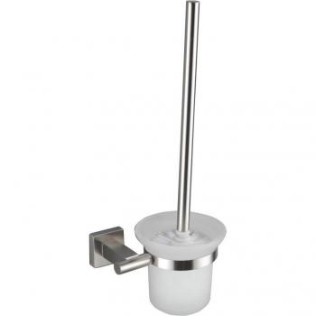 Cepillo de baño de acero inoxidable con soporte de pared