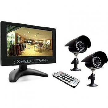 AVIDSEN Videosorveglianza a Colori con Monitor e Dvr Integrato