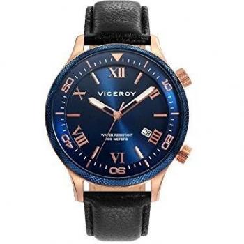 Viceroy 471153-33 Reloj de Hombre Cuarzo Acero IP rose Correa Tamaño 42 mm