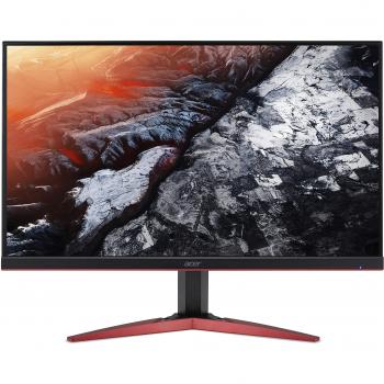Acer KG251QFbmidpx Monitor Gaming FreeSync da 24,5 con Display Full HD (1920x1080), frequenza di refresh di 144Hz e rapporto di forma 16:9. Il tempo di risposta è di 1ms, la luminosità è di 400 cd/m² ed include le seguenti interfacce: DVI, HDMI e Dis