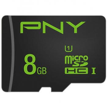 Scheda MicroSDHC Performance 8 GB 50 MB/s Classe 10 con adattatore