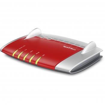 AVM FRITZ!Box 7560 International Wireless AC 1300 Modem Router with VoIP Telephony, DECT Base, ATA, Answering Machine, ADSL2+, VDSL, 4 Gigabit LAN Ports, 1 USB Port, and 1 FXS Port