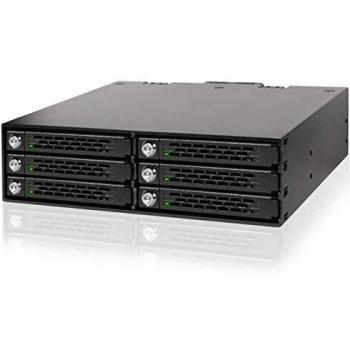 Icy Dock MB996SK-6SB pannello drive bay Nero