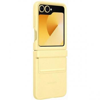 Funda de ecopiel amarilla Samsung para Galaxy Z Flip6