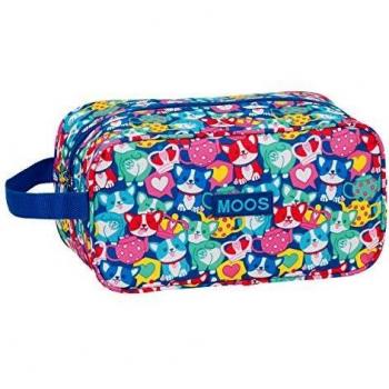 Safta 812018682 Bolso Zapatillas zapatillero Moos, Multicolor