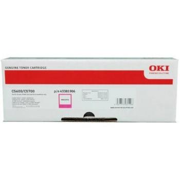 Cartuccia Toner Magenta per OKI C5600/5700 (2000 pagine)