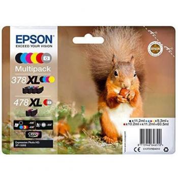 Epson Squirrel Multipack 6-Colors Claria Photo HD Ink C13T379D4010