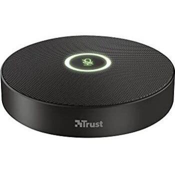 Trust IRIS Microfono Esteso 4K Videocamera Videoconferenza Professionale Max 8 Persone Cavo 10m Nero