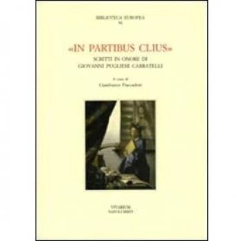 In partibus clius. Scritti in onore di Giovanni Pugliese Carratelli