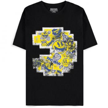 Camiseta Pac-Man pixel talla M
