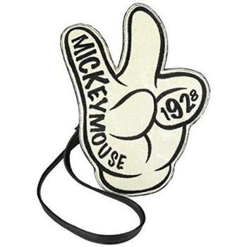 Bolso Bandolera 3D Mickey Cerdá, Unisex Adultos, Blanco