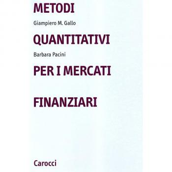 Metodi quantitativi per i mercati finanziari