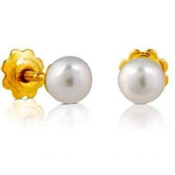 Pendientes TOUS de Oro de 18kt con Perla Cultivada