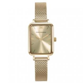 Reloj de mujer Mark Maddox Alfama IP dorado con malla milanesa
