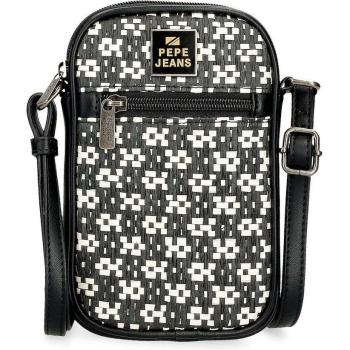 Bandolera porta móvil Pepe Jeans Lana negro