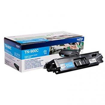 Brother TN900C Toner Cartridge, 6000 Printed Pages, Standard, Cyan